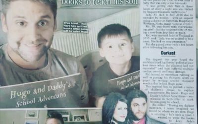 Hugo and Daddy’s School Adventures – Daily Mail